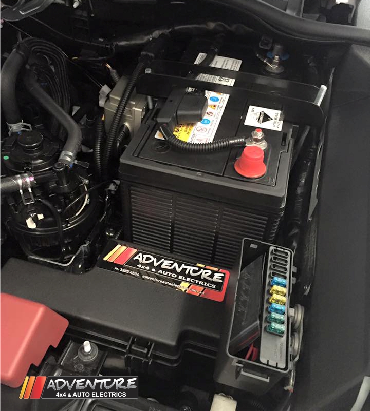 Dual Battery System Toyota Hilux Revo 2016+