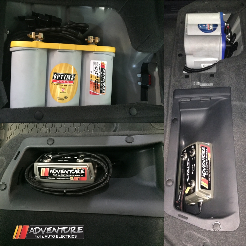 Dual Battery System Ford Ranger Px Mk2 Px
