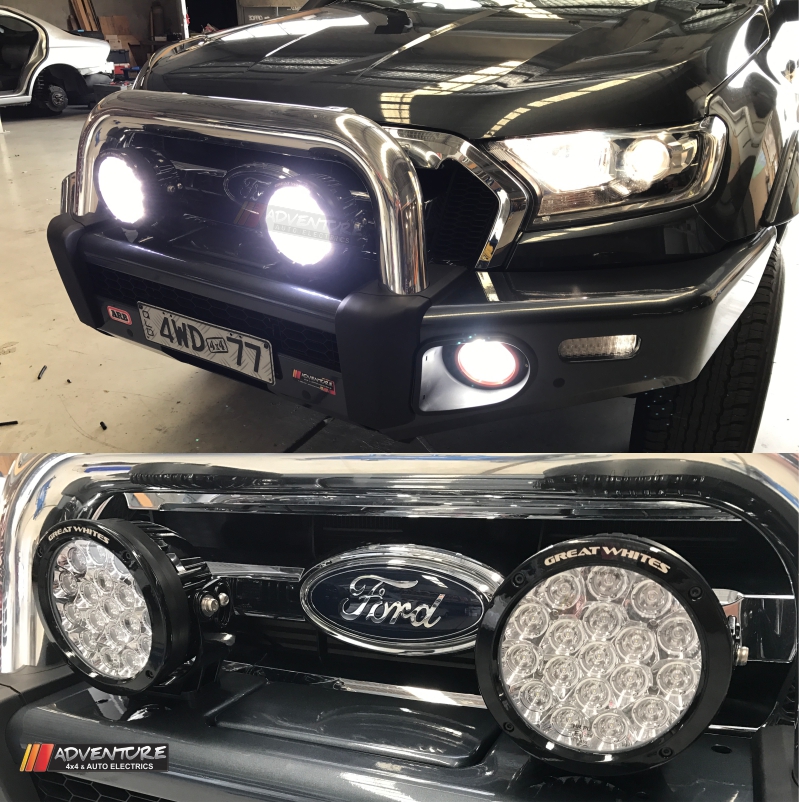 Ford Ranger Px Mk2 LED Light Bars & Spot Lights